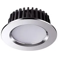 Светильник светодиодный встраиваемый SONEX Drum 357908 пластик белый 