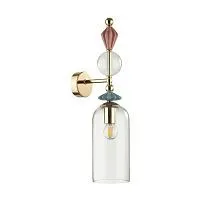 Бра ODEON LIGHT EXCLUSIVE  4855/1WA BIZET стекло/прозрачный 